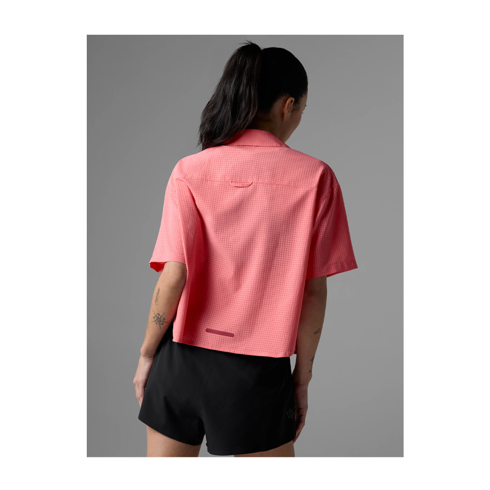 rabbit Women's High Country Relaxed SS Strawberry Pink