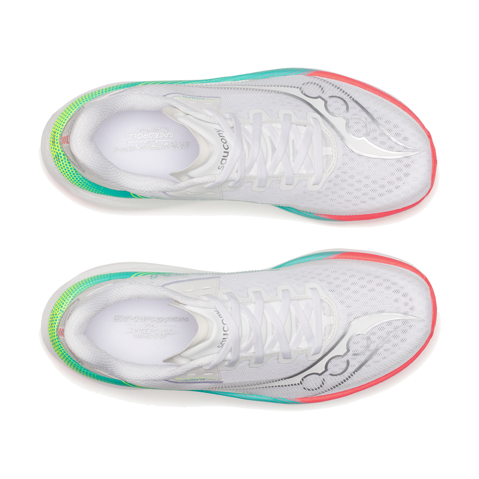 Saucony Women's Endorphin Azura White/Multi