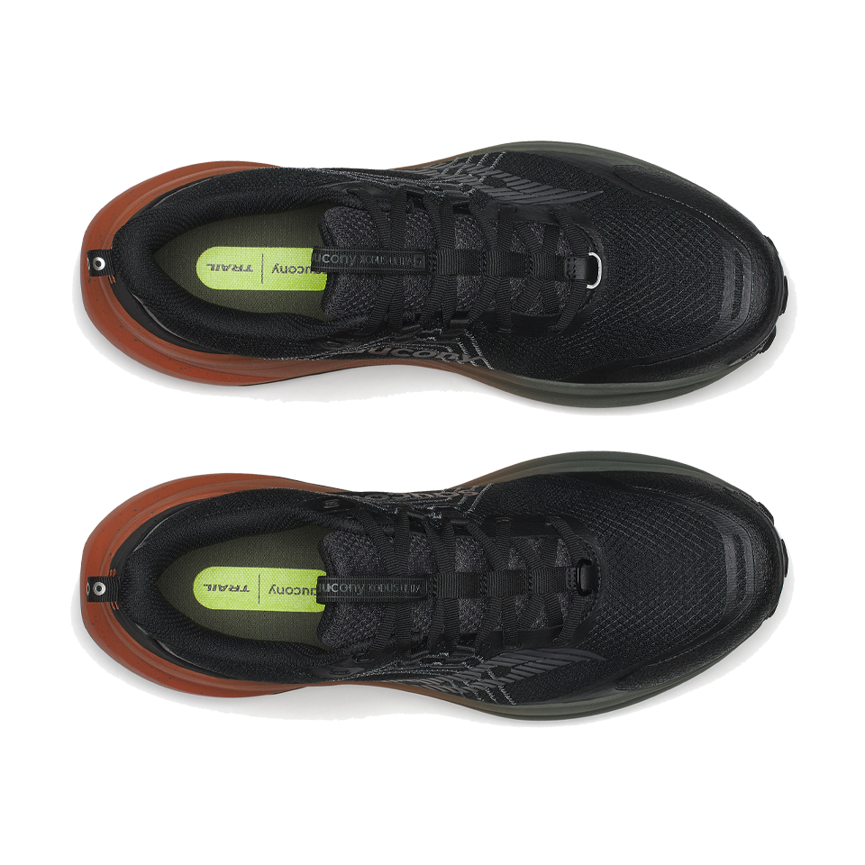 Saucony Men's Xodus Ultra 4 Black/Rust