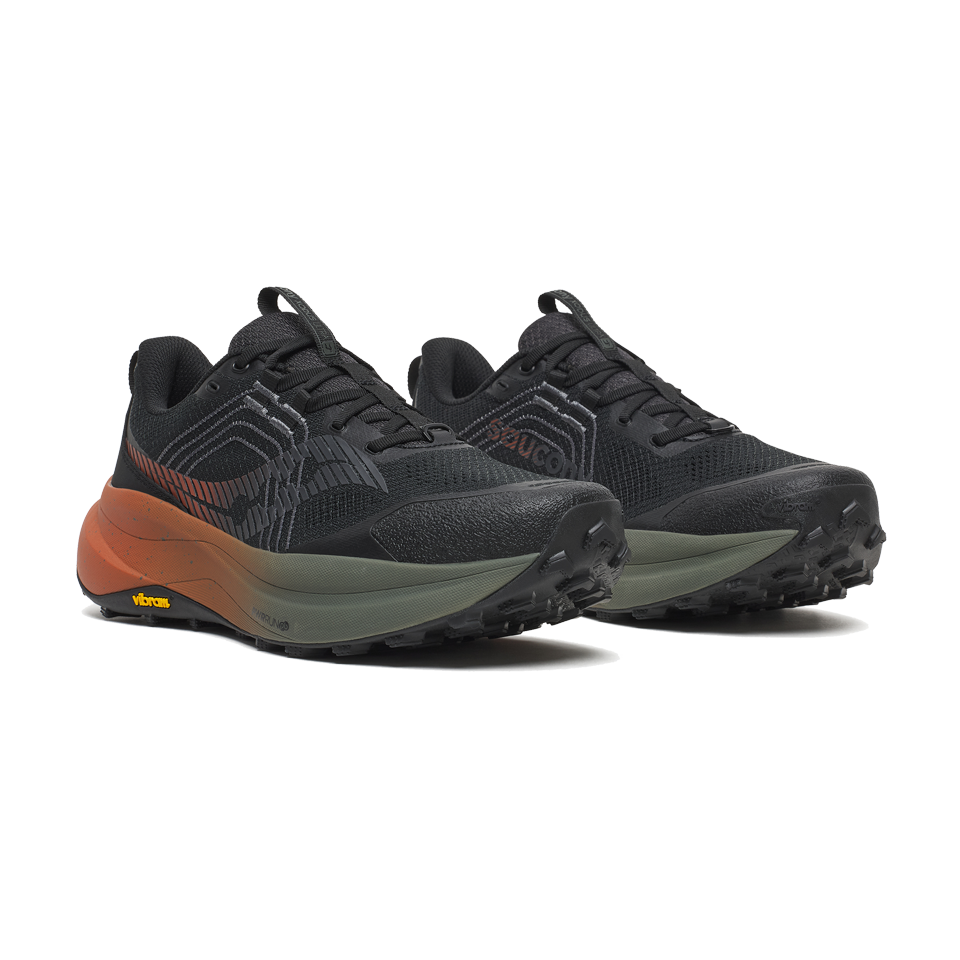 Saucony Men's Xodus Ultra 4 Black/Rust