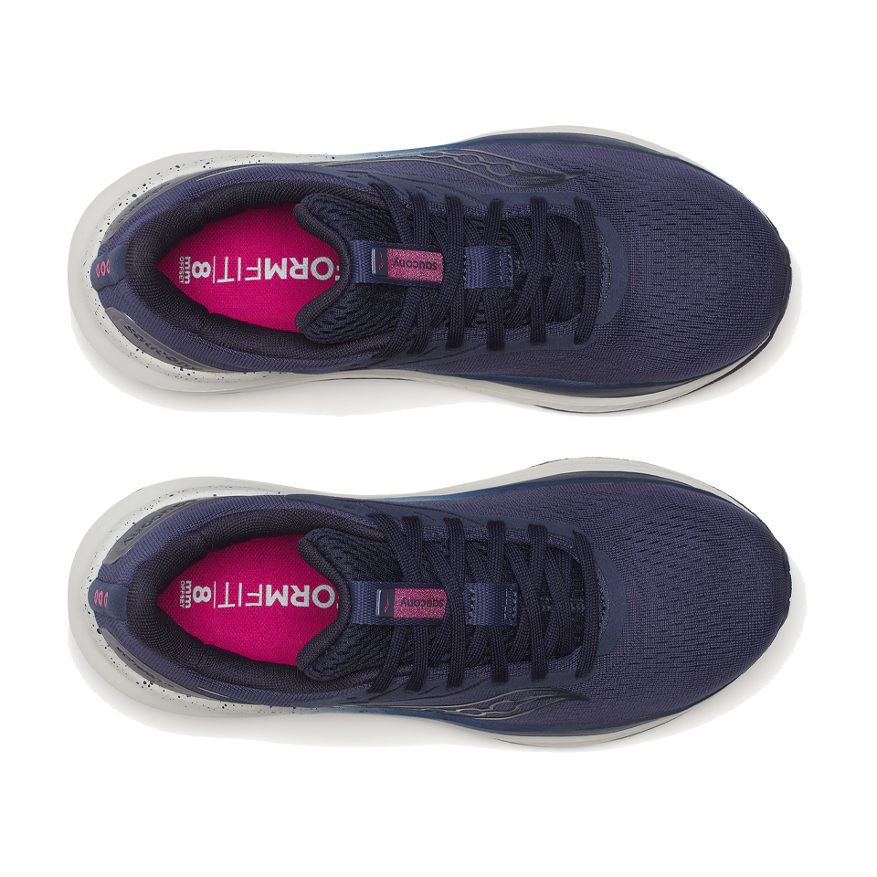 Saucony Women's Echelon 10 Wide Navy/Quartz