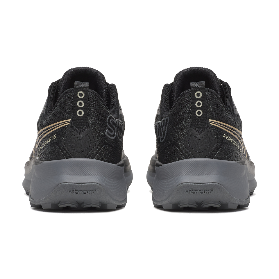 Saucony Women's Peregrine 16 Black/Carbon