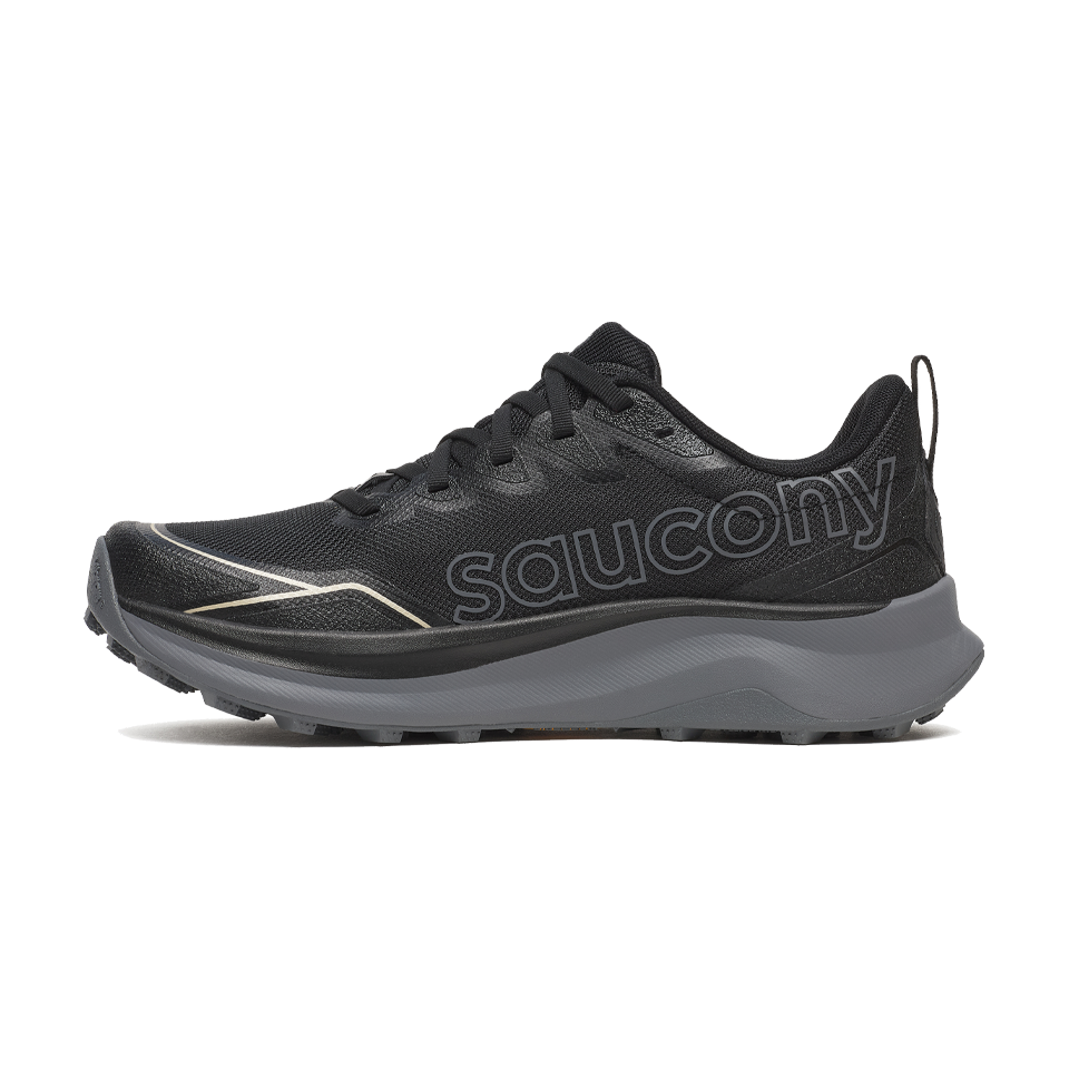 Saucony Women's Peregrine 16 Black/Carbon