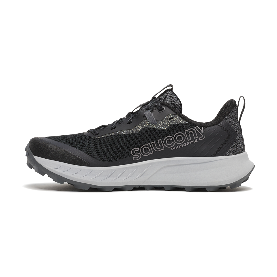Saucony Men's Peregrine 15 Black/Shadow