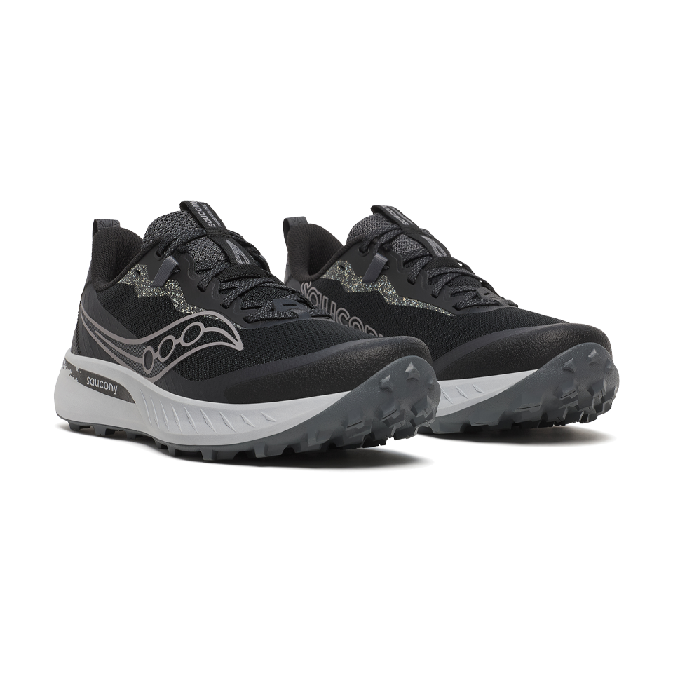 Saucony Men's Peregrine 15 Black/Shadow