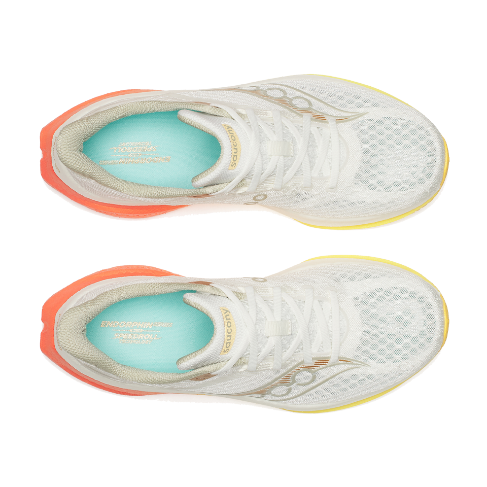 Saucony Men's Endorphin Speed 5 Ivory/Fire