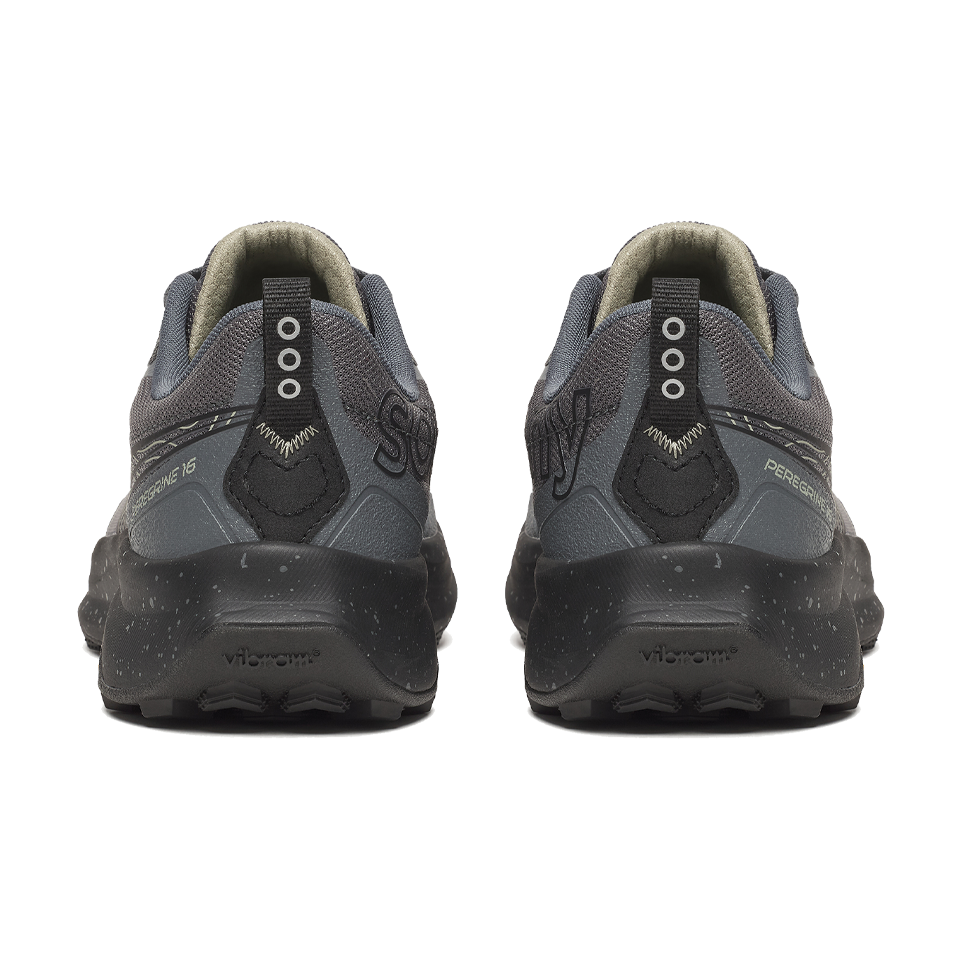 Saucony Men's Peregrine 16 Black/Carbon