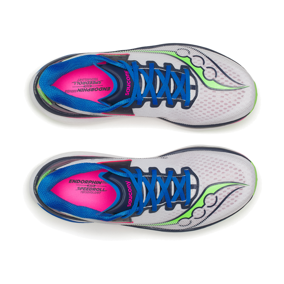 Saucony Men's Endorphin Azura White/Navy