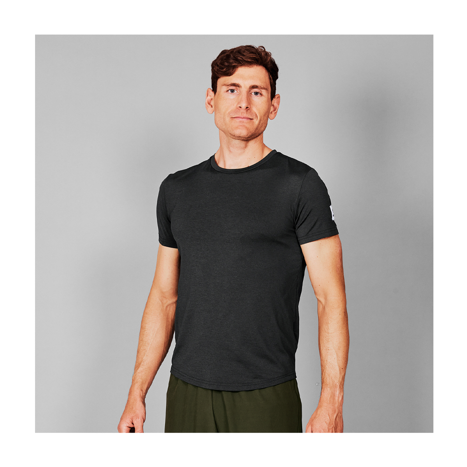 SAYSKY Men's Clean Pace T-Shirt Black