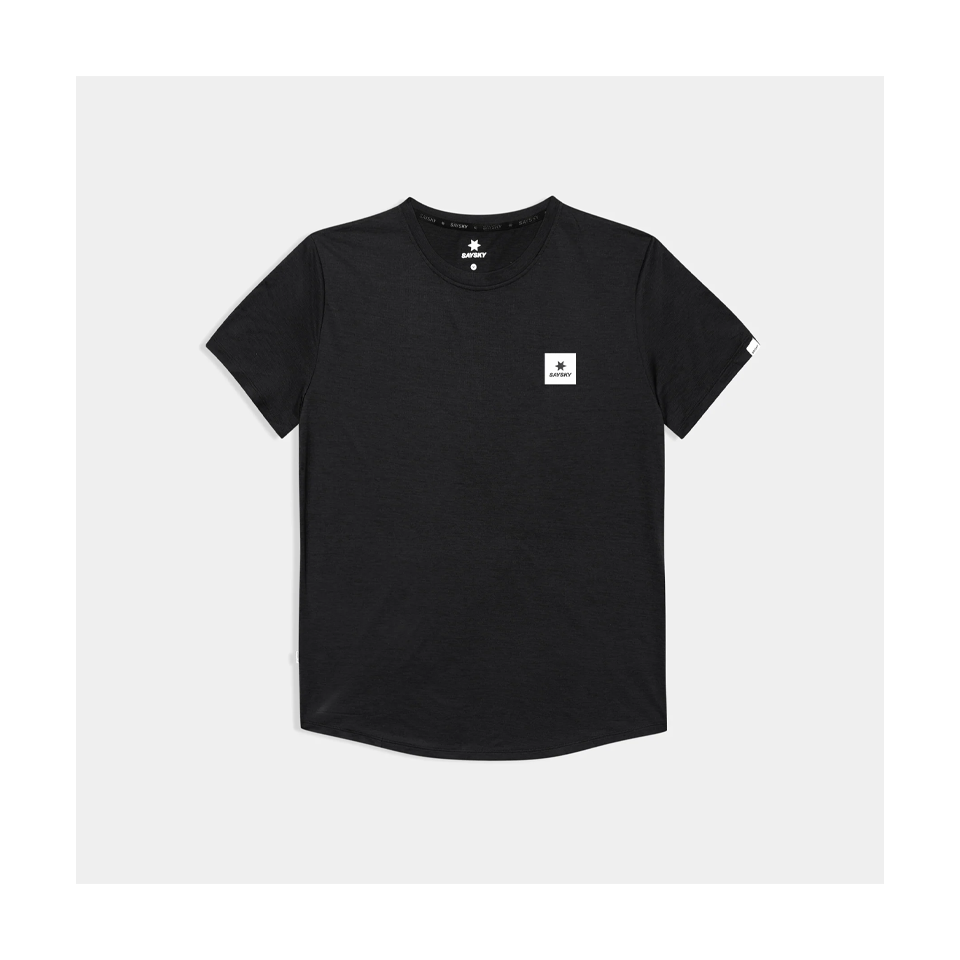 SAYSKY Men's Clean Combat Pro T-Shirt Black