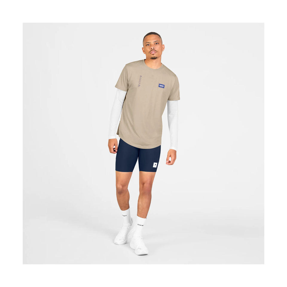 SAYSKY Men's Statement Combat Pro T-Shirt Sand