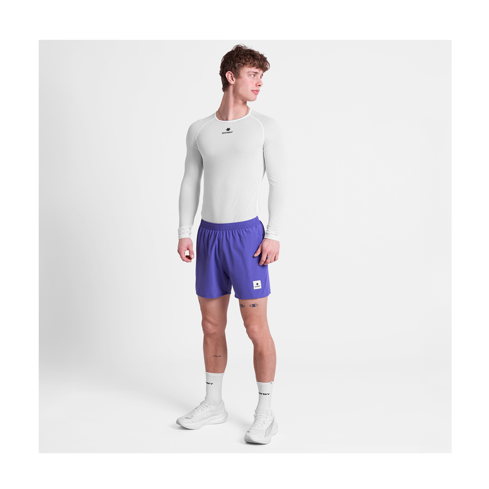 SAYSKY Men's Pace Shorts 5" Purple