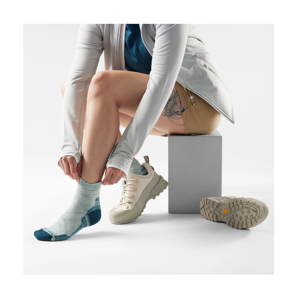Smartwool Women's Hike Ankle Socks Light Cushion Frosty Green