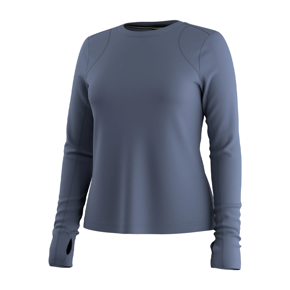 Smartwool Women's Active Long Sleeve Nightfall Blue