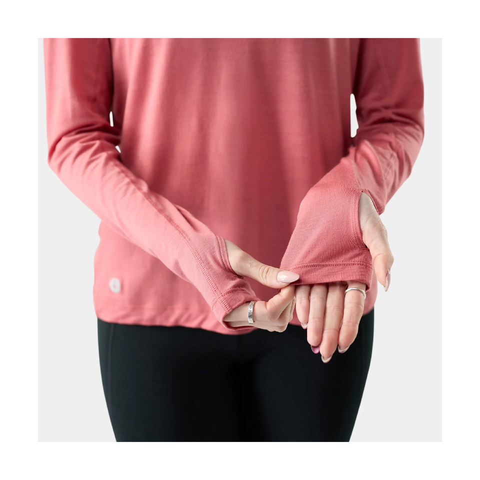 Smartwool Women's Active Long Sleeve Rosewood