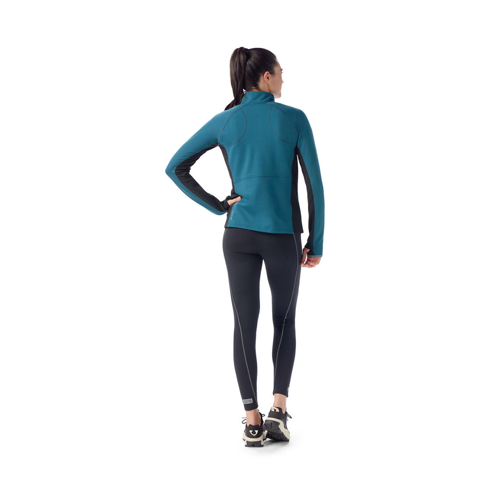 Smartwool Women's Active Fleece Full Zip Twilight Blue