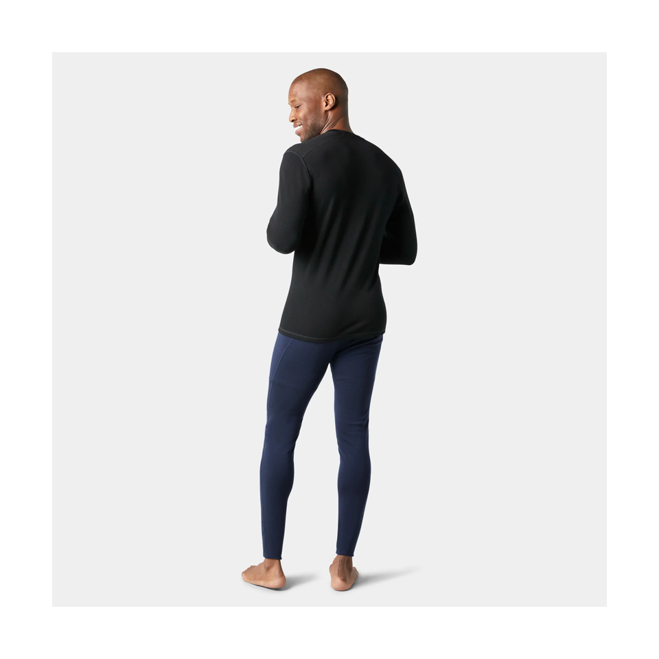 Smartwool Men's Classic Thermal Merino Base Layer Crew Black