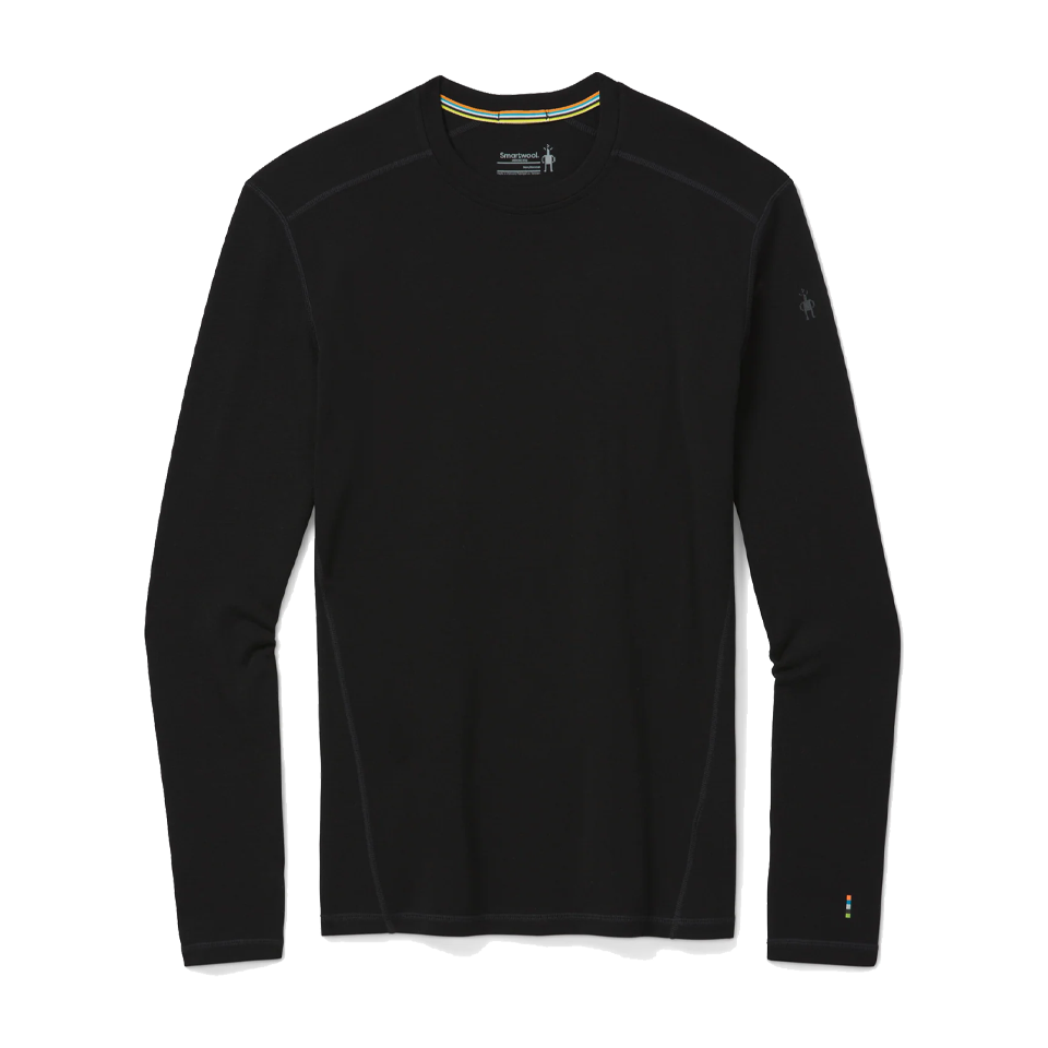 Smartwool Men's Classic Thermal Merino Base Layer Crew Black