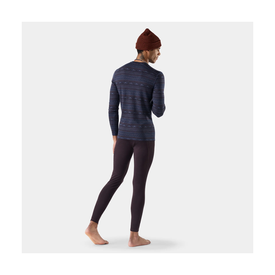 Smartwool Men's Classic Thermal Merino Base Layer Crew Nightfall Summit Soul
