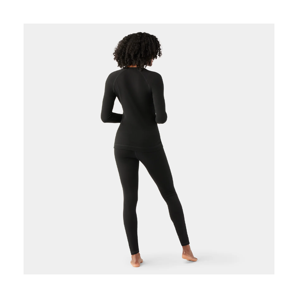 Smartwool Women's Classic Thermal Merino Base Layer Crew Black