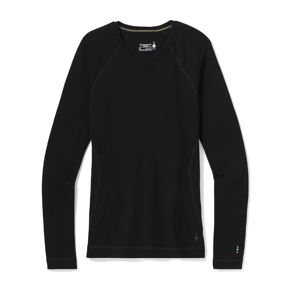 Smartwool Women's Classic Thermal Merino Base Layer Crew Black