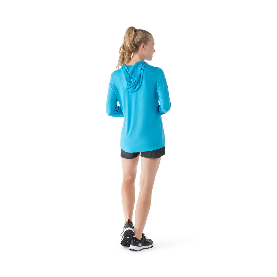Smartwool Women's Active Ultralite Hoodie Pool Blue