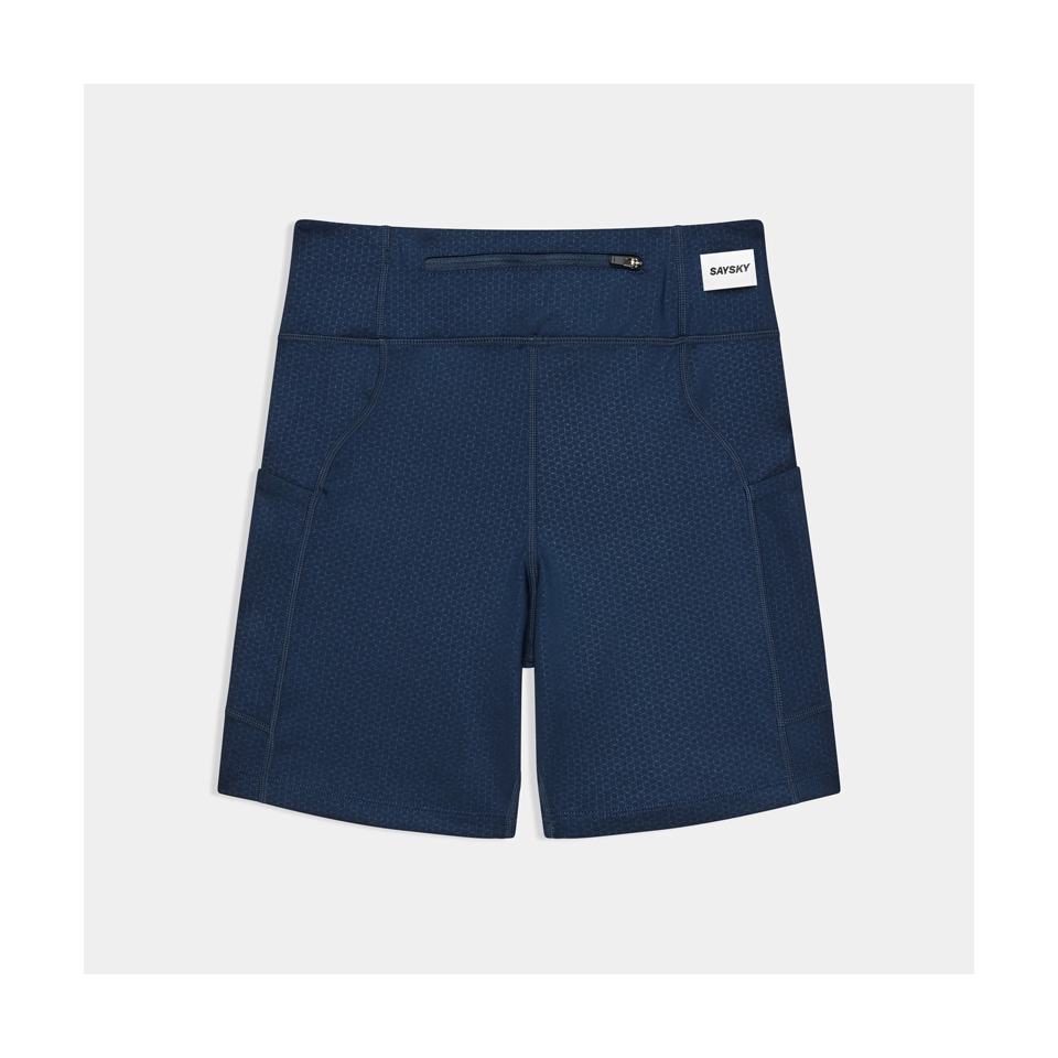 SAYSKY Women's Combat+ Short Tights 7" Blue