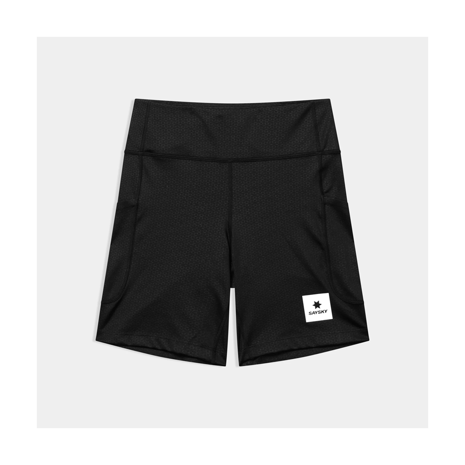 SAYSKY Women's Combat+ Short Tights 7" Black