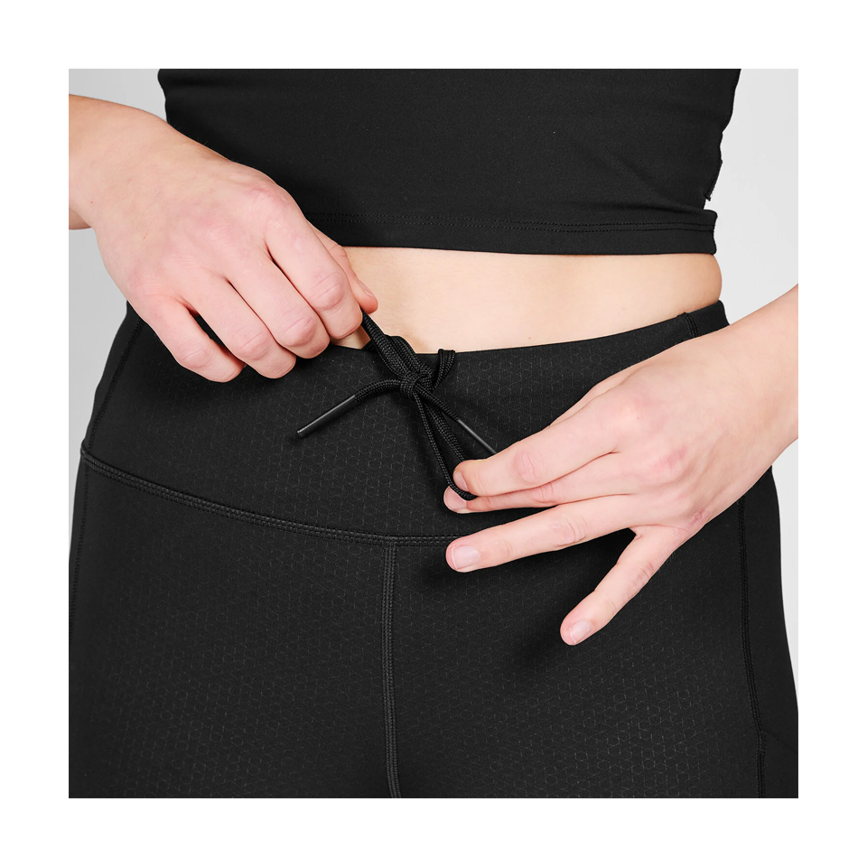 SAYSKY Women's Combat+ Short Tights 7" Black
