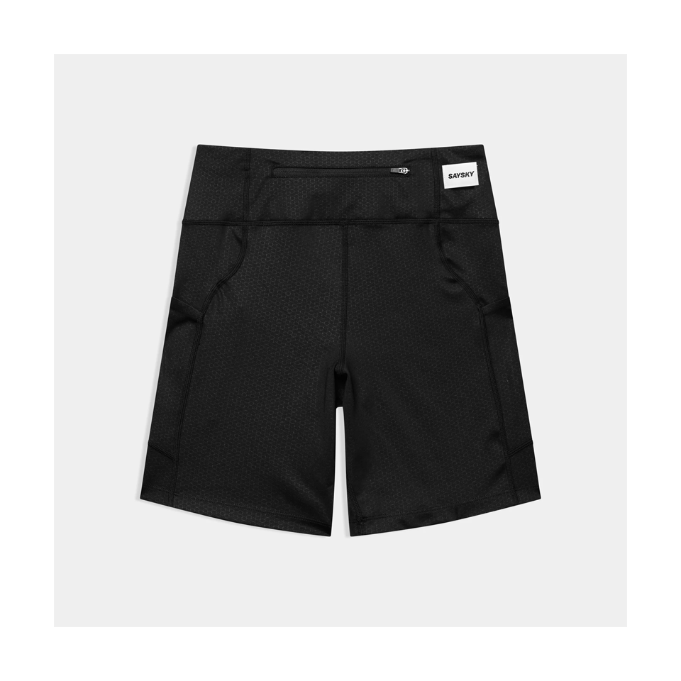 SAYSKY Women's Combat+ Short Tights 7" Black