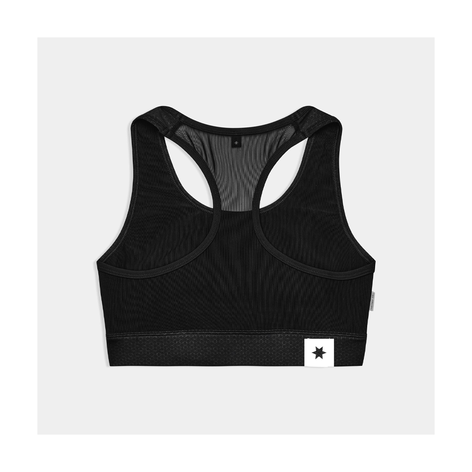 SAYSKY Women's Clean Combat Sports Bra Black