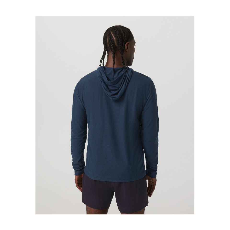 Vuori Men's Strato Tech Hoodie Navy Heather
