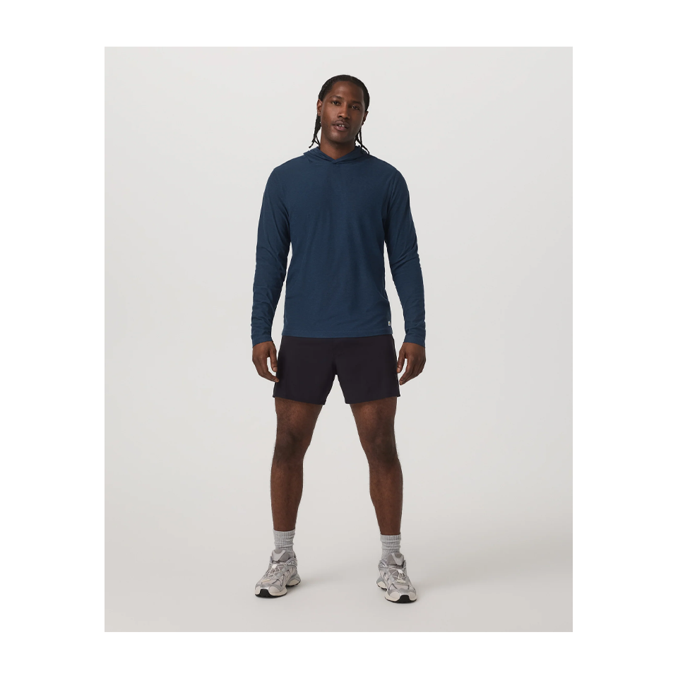 Vuori Men's Strato Tech Hoodie Navy Heather