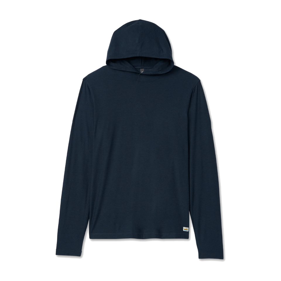Vuori Men's Strato Tech Hoodie Navy Heather