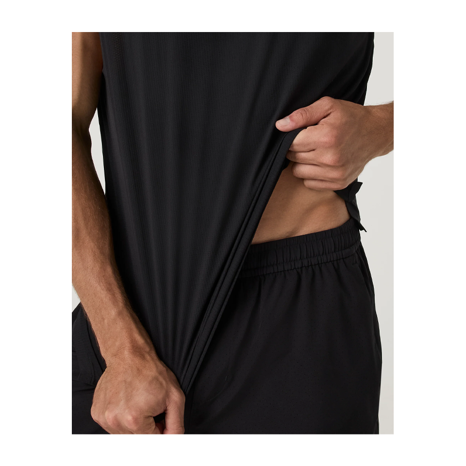 Vuori Men's Sleeveless Strato Breathe Tank Black