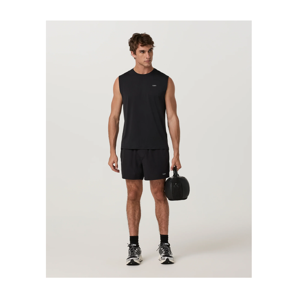 Vuori Men's Sleeveless Strato Breathe Tank Black