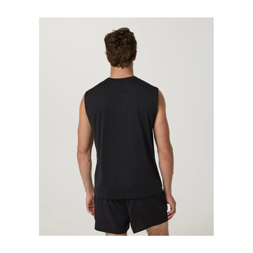 Vuori Men's Sleeveless Strato Breathe Tank Black