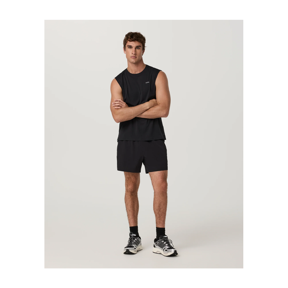 Vuori Men's Sleeveless Strato Breathe Tank Black