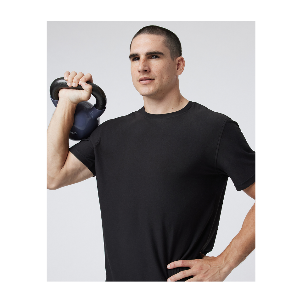 Vuori Men's Strato Tech Tee Black