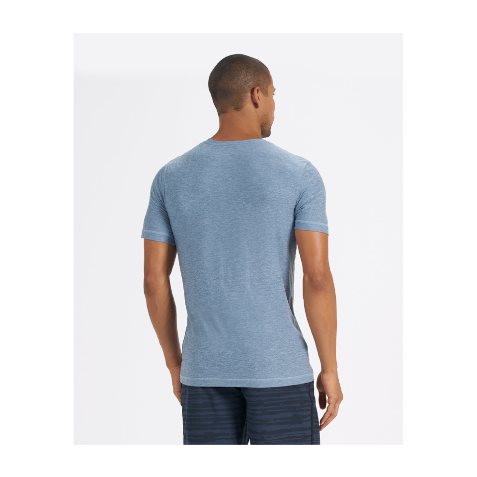 Vuori Men's Strato Tech Tee Cloud Heather