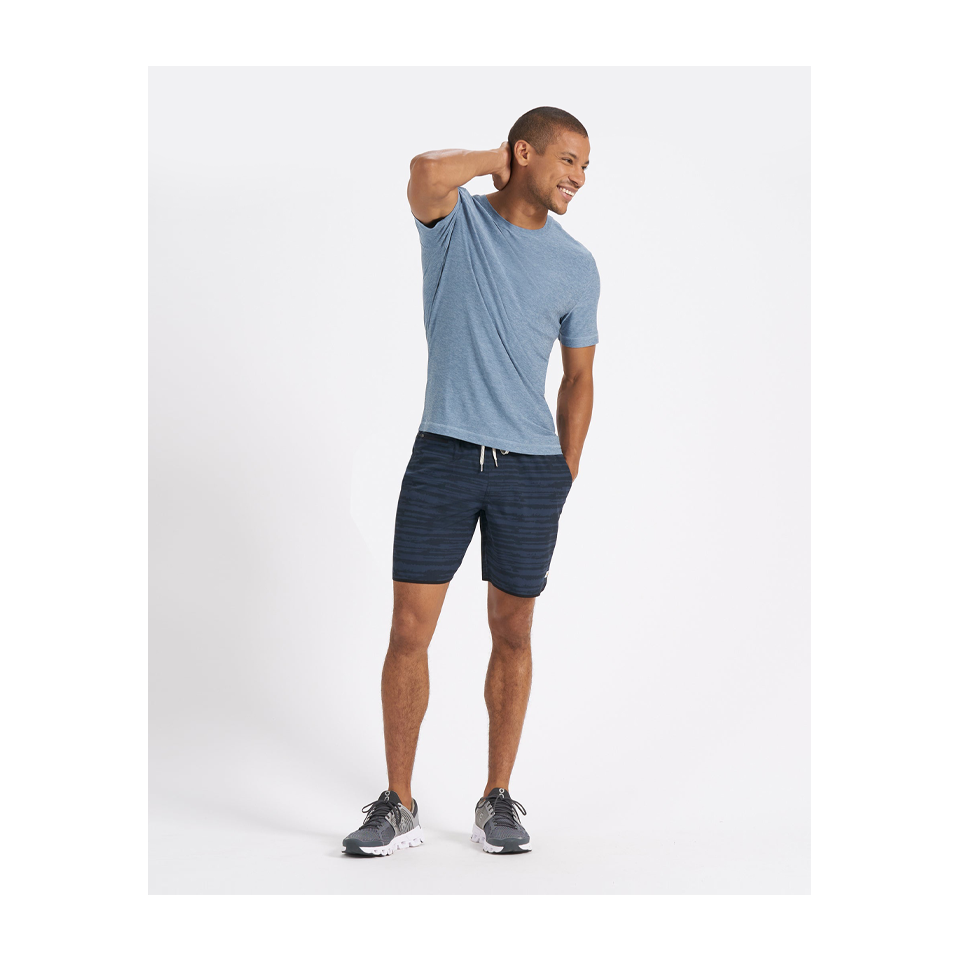 Vuori Men's Strato Tech Tee Cloud Heather