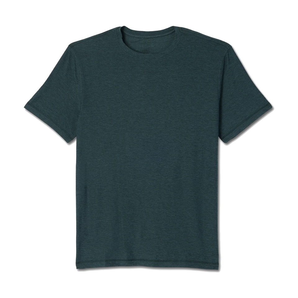 Vuori Men's Strato Tech Tee Hemlock Heather