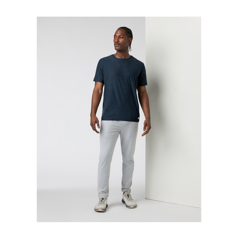 Vuori Men's Strato Tech Tee Navy Heather