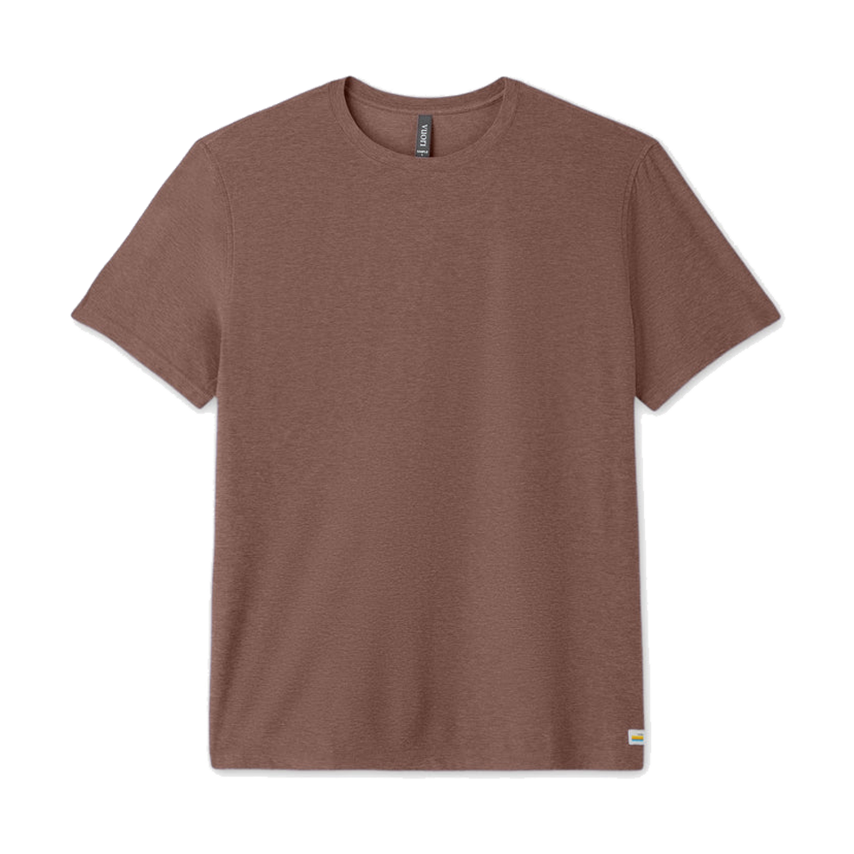 Vuori Men's Strato Tech Tee Sable Heather