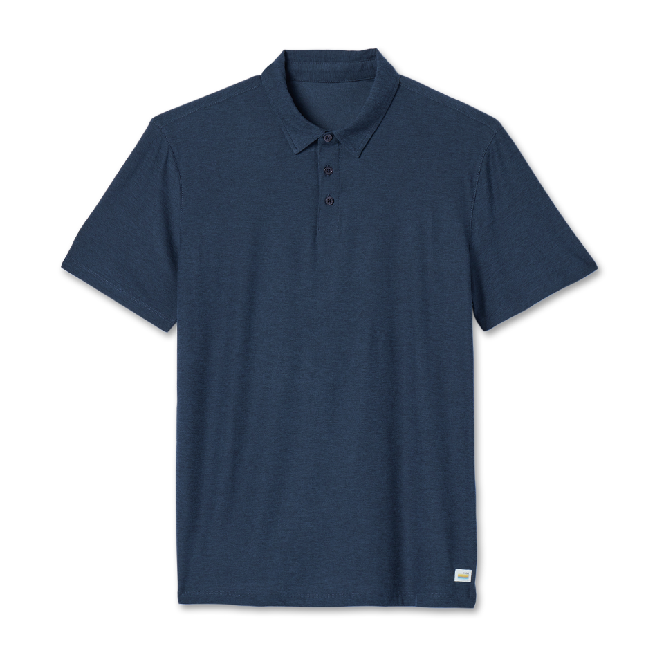 Vuori Men's Strato Tech Polo Navy Heather
