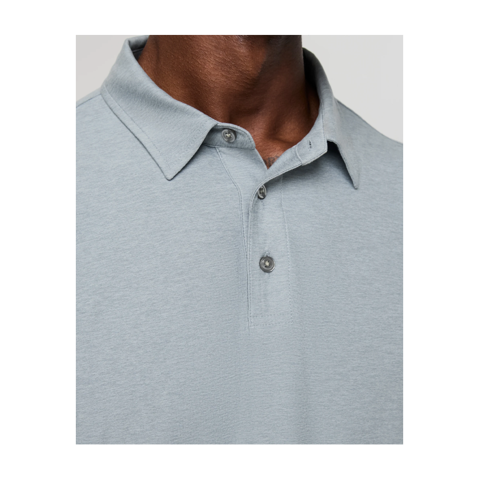 Vuori Men's Strato Tech Polo Raindrop Heather