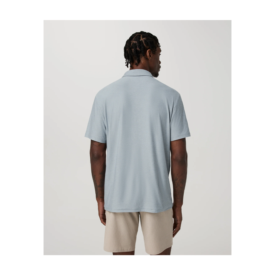 Vuori Men's Strato Tech Polo Raindrop Heather
