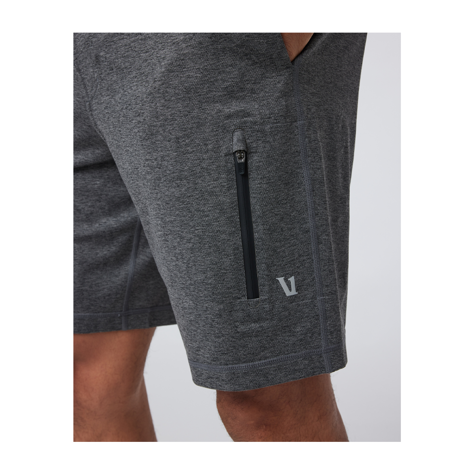 Vuori Men's Sunday Performance Short 8" Charcoal Heather