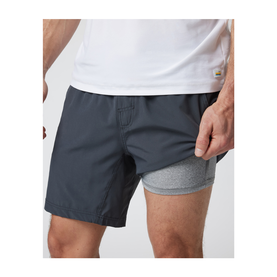 Vuori Men's Kore Short Charcoal