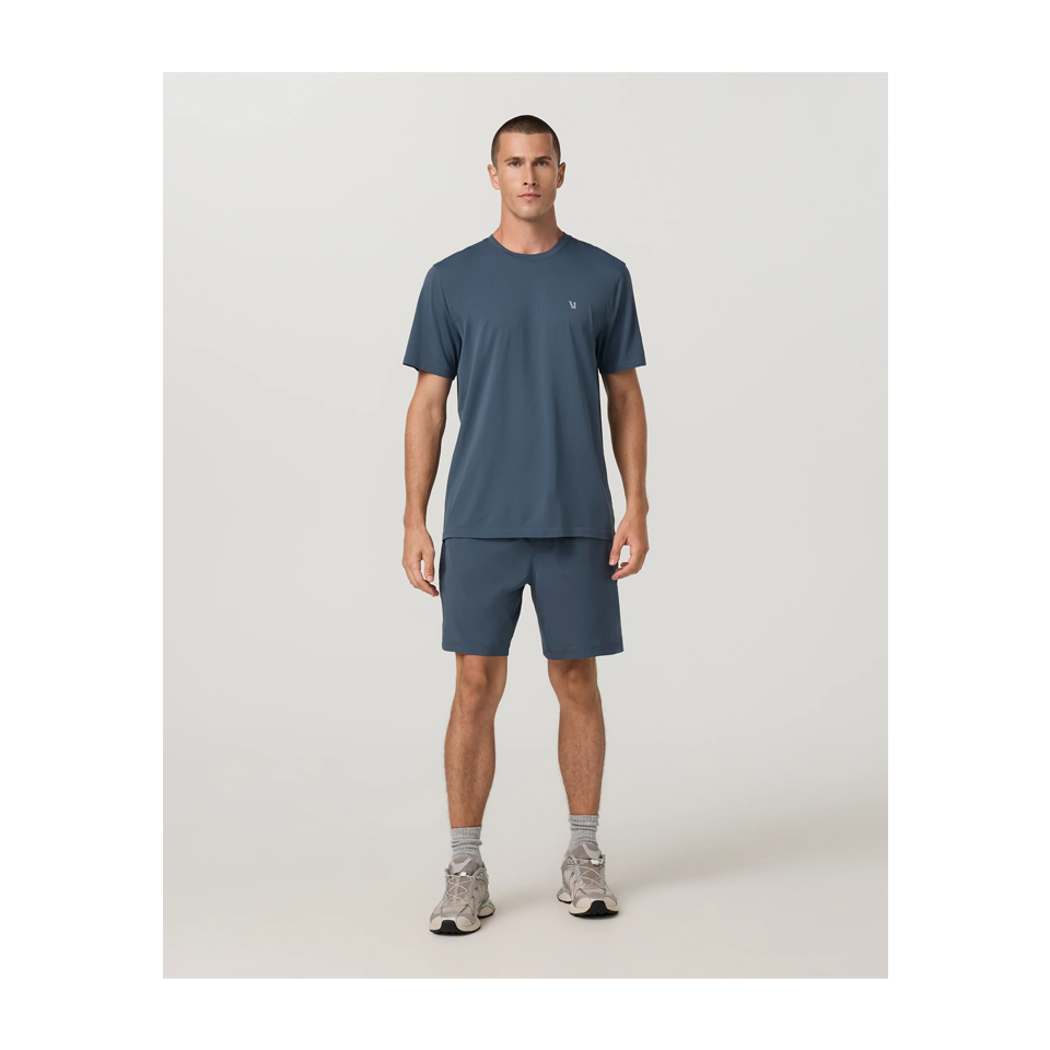 Vuori Men's Kore Short Lined 7" Bay Blue/Ink